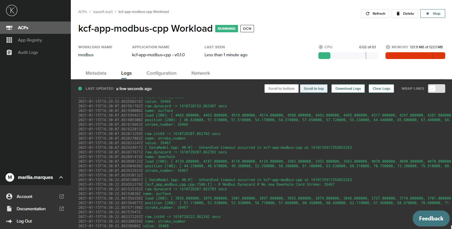 Application Logs