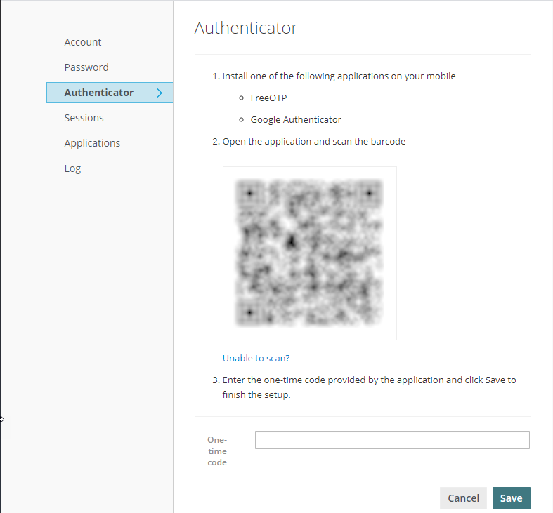 Authenticator