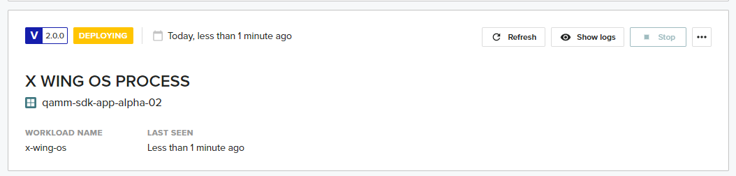 Node App Deploy - App Deploying