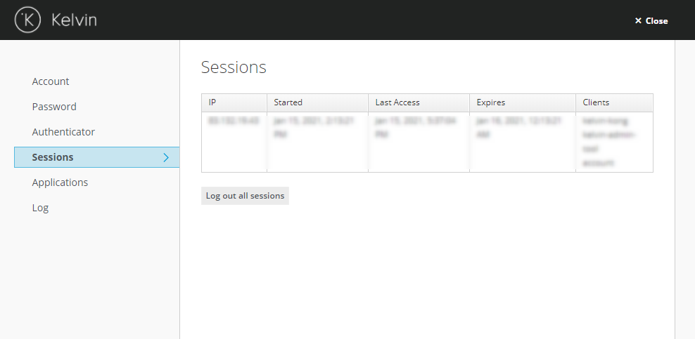 Sessions