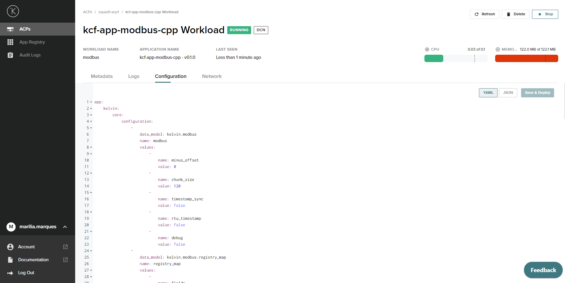 Application Config