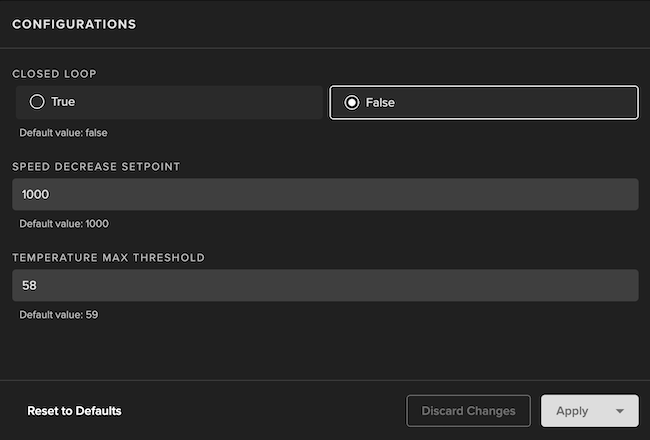 Asset Parameters
